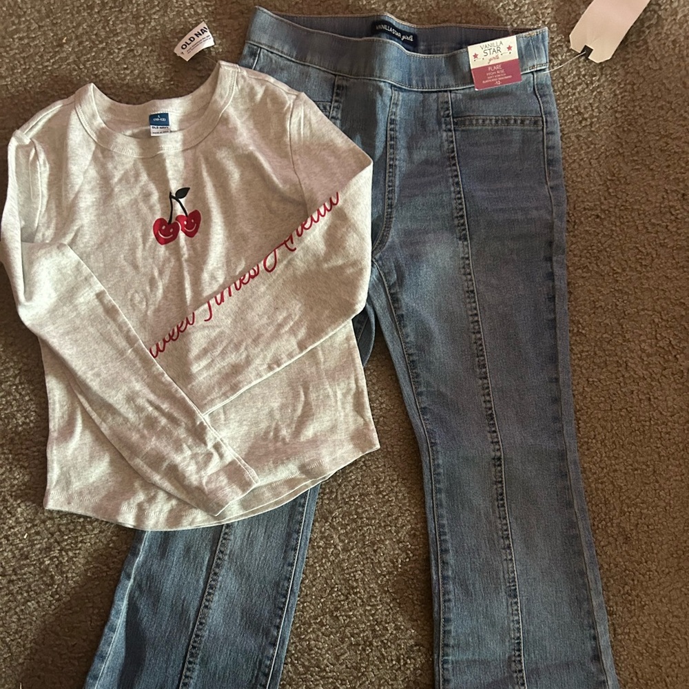 Vanilla Star Blue Flare Jeans